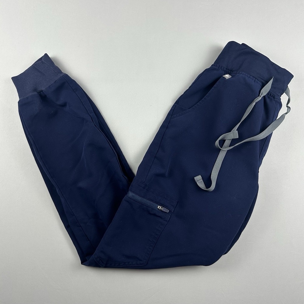 Figs Technical Collection Jogger Scrub Pants NavyBlue XXS Nurse Performance